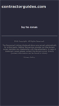 Mobile Screenshot of contractorguides.com